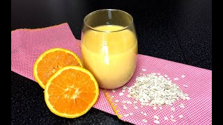 BAJA DE PESO con AVENA Y NARANJA FÁCIL y RÁPIDO  JUGO NUTRITIVO [upl. by Cross111]