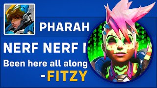 Sombra Nerfed Pharah  Fitzy Weekly 145 [upl. by Llerreg]