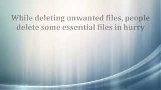 How To Recover Deleted PDF Files  Restore Deleted PDF Files [upl. by Mahmud108]