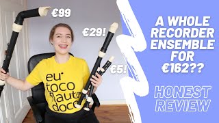 Thomann recorder consort HONEST review sorry  Team Recorder [upl. by Conley]