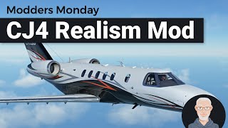 Modders Monday  CJ4 Realism Mod  MSFS 2020 [upl. by Ammadis]