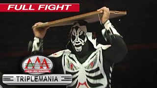 LA PARKA vs LA PARK LUCHA POR EL NOMBRE  Triplemania XVIII  Lucha Libre AAA Worldwide [upl. by Mir]