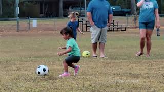 Murphy Mays First Day Soccer Practice [upl. by Bearnard]