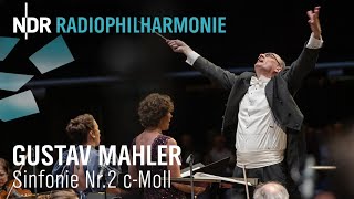 Gustav Mahler Sinfonie Nr 2 cMoll mit Andrew Manze  NDR Radiophilharmonie [upl. by Nosremaj]