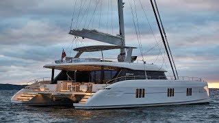 Sunreef 60 catamaran 2018  Heres what you get for 30000 a week [upl. by Ydwor]