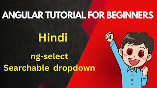 ng select dropdown angular  angular tutorial for beginners  mscoder [upl. by Autumn]