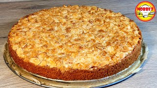 Holländischer Butterkuchen mit knuspriger Mandelkruste [upl. by Eldora]