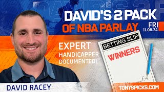 FREE NBA PARLAY Picks Explained Friday 11824 [upl. by Hidie]