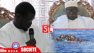 Voici lintégralité des Discours du PR Diomaye faye et du Khalife Serigne Babacar Sy Mansour [upl. by Airliah]