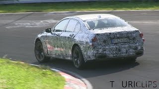 2016 BMW 7series G11 continues testing its limits on the Nürburgring [upl. by Salvatore]