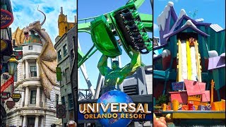 Top 10 Fastest Rides at Universal Orlando  Universal Studios Florida amp Islands of Adventure [upl. by Eidob]