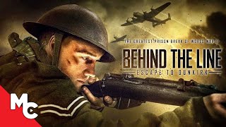 Behind The Line – Escape to Dunkirk  Full Movie  WW2 Action War [upl. by Sucam]