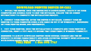 How to Download HP Printer Driver  18668987767  123hpcomsetup  HP Printer Driver Download [upl. by Attlee]