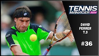 Lejos de los TOP en el ULTIMO Grand Slam  EP36  David Ferrer  T3  Tennis Manager 2024 [upl. by Aya]