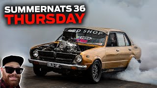 Summernats 36 Thursday  Wild Horsepower Party Kicks Off [upl. by Eslehc235]