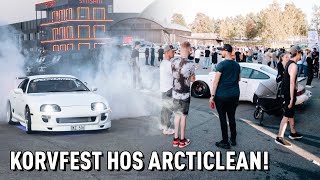 Cars amp Korv  Bilträff  1000HK SUPRA BURNOUT [upl. by Anod]