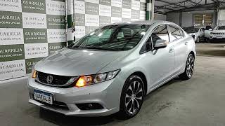 HONDA CIVIC LXR  20152016  GUARIGLIA LEILÕES [upl. by Aihsenor]