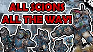 The ULTIMATE Guide to playing Tempestus Scions  Astra Militarum Tactics [upl. by Lyrehc]