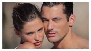 BTS  David Gandy amp Bianca Balti  Dolce Gabbana Light Blue [upl. by Yromem]