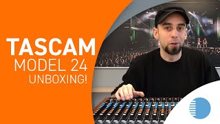 TASCAM  Model 24  Unboxing [upl. by Houston]