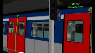 openBVE MTR MLR Train  East Railway Line [upl. by Mateya]