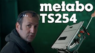 Metabo TS254 Site Saw  Toolstop Review [upl. by Aikem]