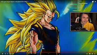 GOKUS SUPER SAIYAN 3 FIRST REACTION Dragon Ball Z [upl. by Brownson]