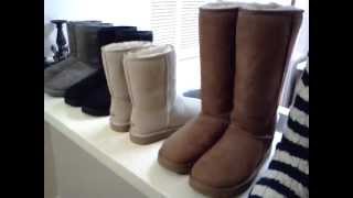 MY UGG Collection And Review [upl. by Hennessey]