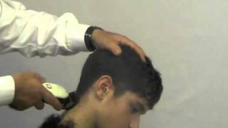 How to cut your sons hair into a modern style at home  using Freestyla [upl. by Attolrac]