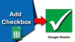 How to add checkbox in Google Sheets updated 2023 [upl. by Lanaj]