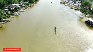 TATAU REGATA DRONE FOOTAGE teamabunbilun sarawaktourism drone [upl. by Gildus]