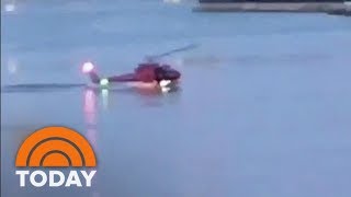 Helicopter Crash That Killed 5 In NYC Caught On Camera  TODAY [upl. by Larkin]