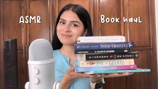 ASMR  book haul en español 📚 asmr bookhaul [upl. by Maje864]