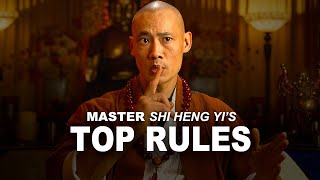 The 7 Rules To Become Unshakeable  Shi Heng Yi [upl. by Nuoras663]