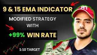 9 And 15 EMA Modified Strategy By The Trade Room  99 accuracy  Banknifty strategy [upl. by Oicnedif614]