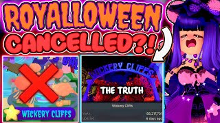 COULD ROYALLOWEEN UPDATE CANCELLED THE TRUTH ON WHY IT MIGHT NOT BE HERE ROBLOX Royale High [upl. by Remmus454]