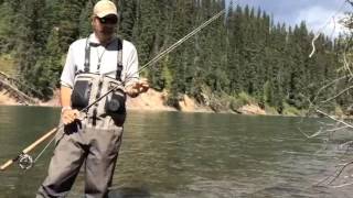 Jaap Kalkmans steelhead dry fly rig [upl. by Bently]