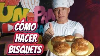 Cómo hacer BISQUETS pan artesanal paso a paso [upl. by Eahsel203]