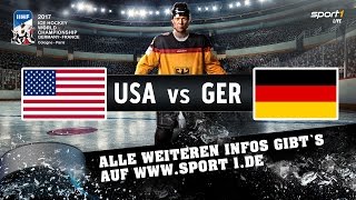 Traumstart im Video Deutschland schlägt USA  EISHOCKEY WM 2017 [upl. by Itraa]