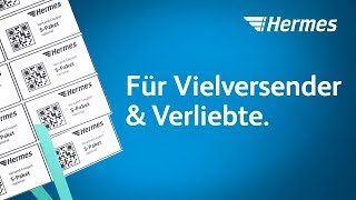 Versenden mit Hermes Die SparSets für Vielversender [upl. by Artinahs]