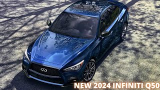 2024 Infiniti Q50 Redesign  2024 INFINITI Q50 PriceRelease date Interior amp Exterior [upl. by Nnylyak613]