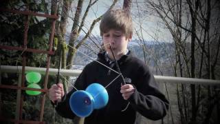 DIABOLO TUTORIAL Cats Cradle [upl. by Ettenyar]