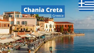 Chania Greece 🇬🇷 May 2022 4KHDR Walking Tour In The Island Of Crete [upl. by Eaneg]