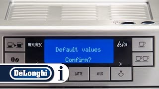 How to reset your DeLonghi PrimaDonna XS ETAM 36365 coffee machine [upl. by Nart]