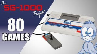 The SEGA SG1000 Project  All 80 SG1000 Games USEUJP [upl. by Gottlieb]