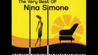 Nina Simone Here Comes The Sun  Lyrics [upl. by Ahsitneuq538]