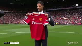 Raphael Varane unveiling [upl. by Disario607]