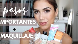 Mis Productos Antes Del Maquillaje  Mi Maquillaje Rutina Diaria  karelytips [upl. by Tratner]