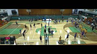 Elyria Catholic High vs Notre DameCathedral Latin High School Girls JuniorVarsity Volleyball [upl. by Sholom]