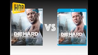 ▶ Comparison of Die Hard Vengeance 4K 4K DI DHDR10 vs Regular Version [upl. by Bailey505]